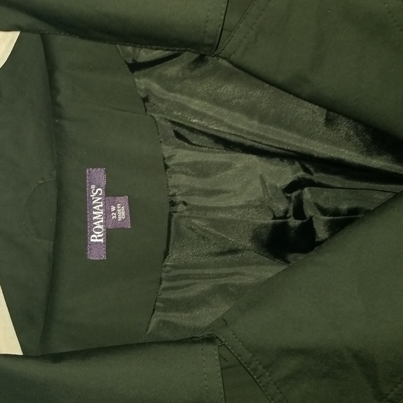 *NWOT*Roaman's Double Breasted Trench Coat - Picture 3 of 10